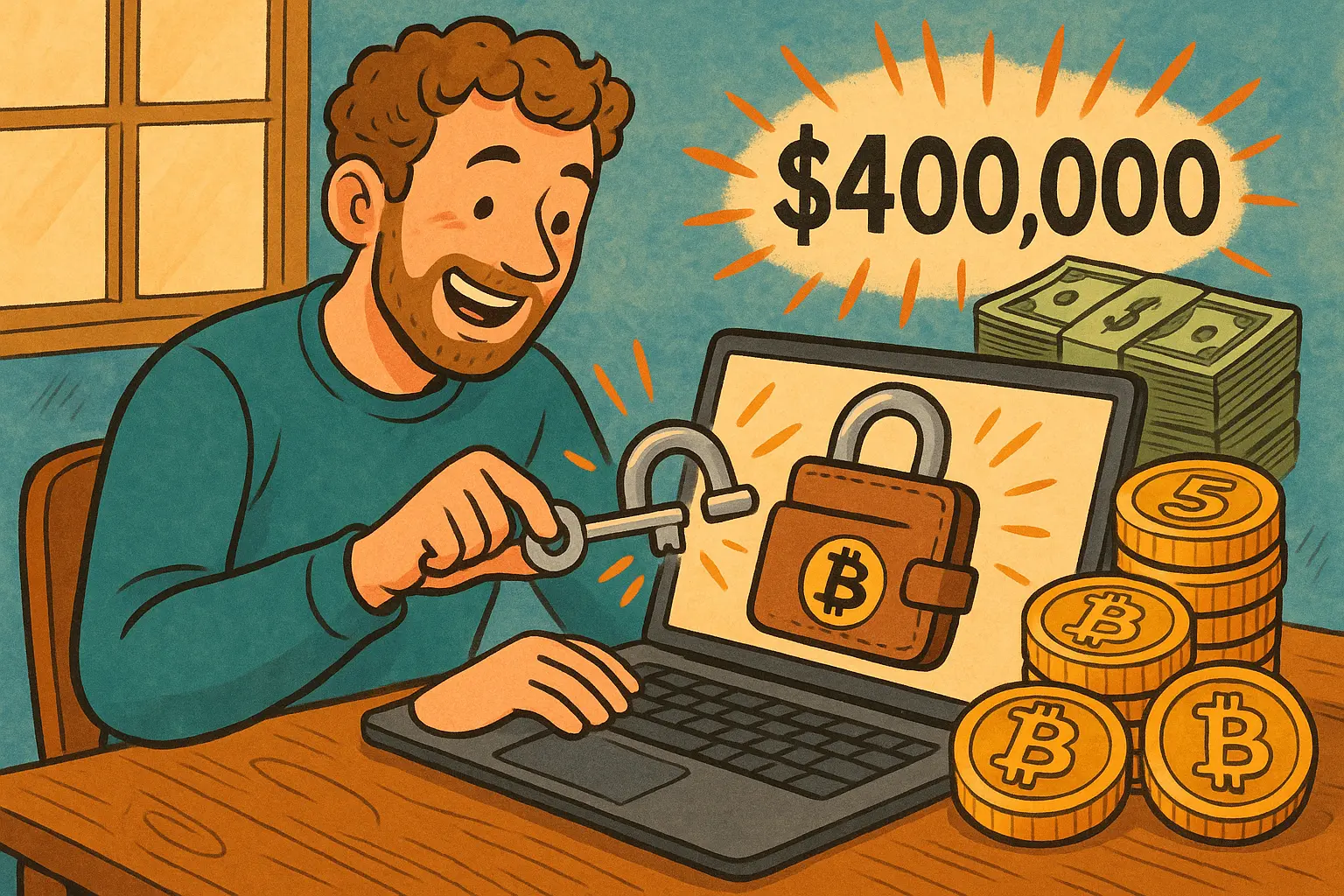 Claude AI 解锁 11 年比特币钱包，5 枚 BTC 当前价值 40 万美元-区块链文库