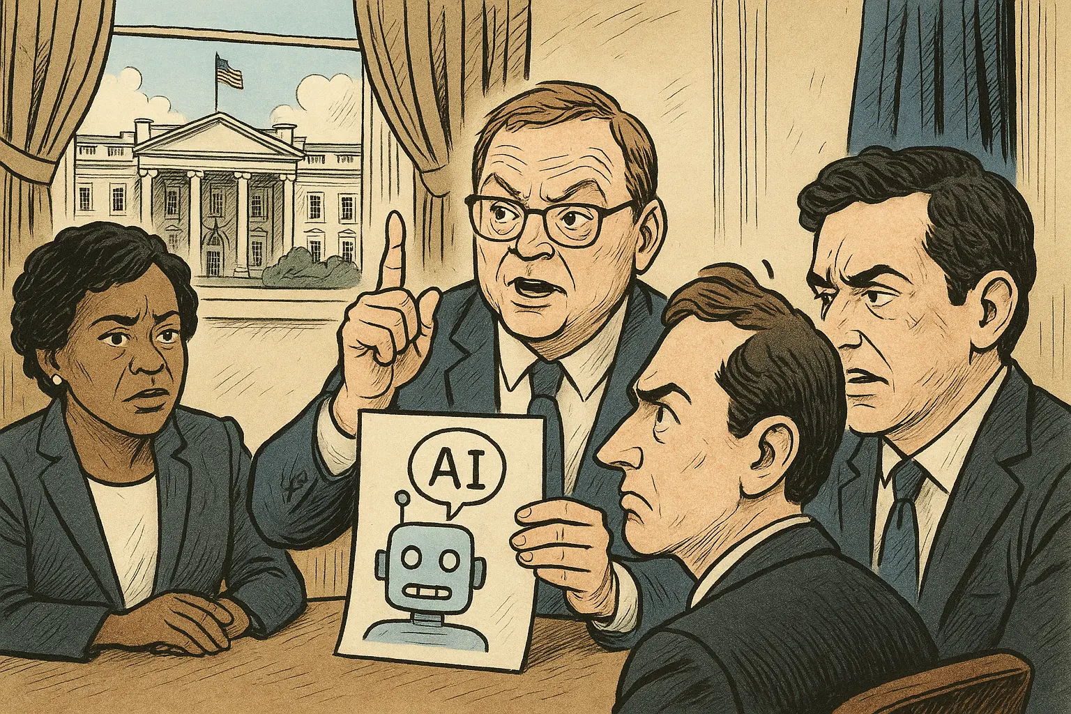白宫 AI 预审机制讨论曝光，Hassett 言论次日遭官方否认-区块链文库