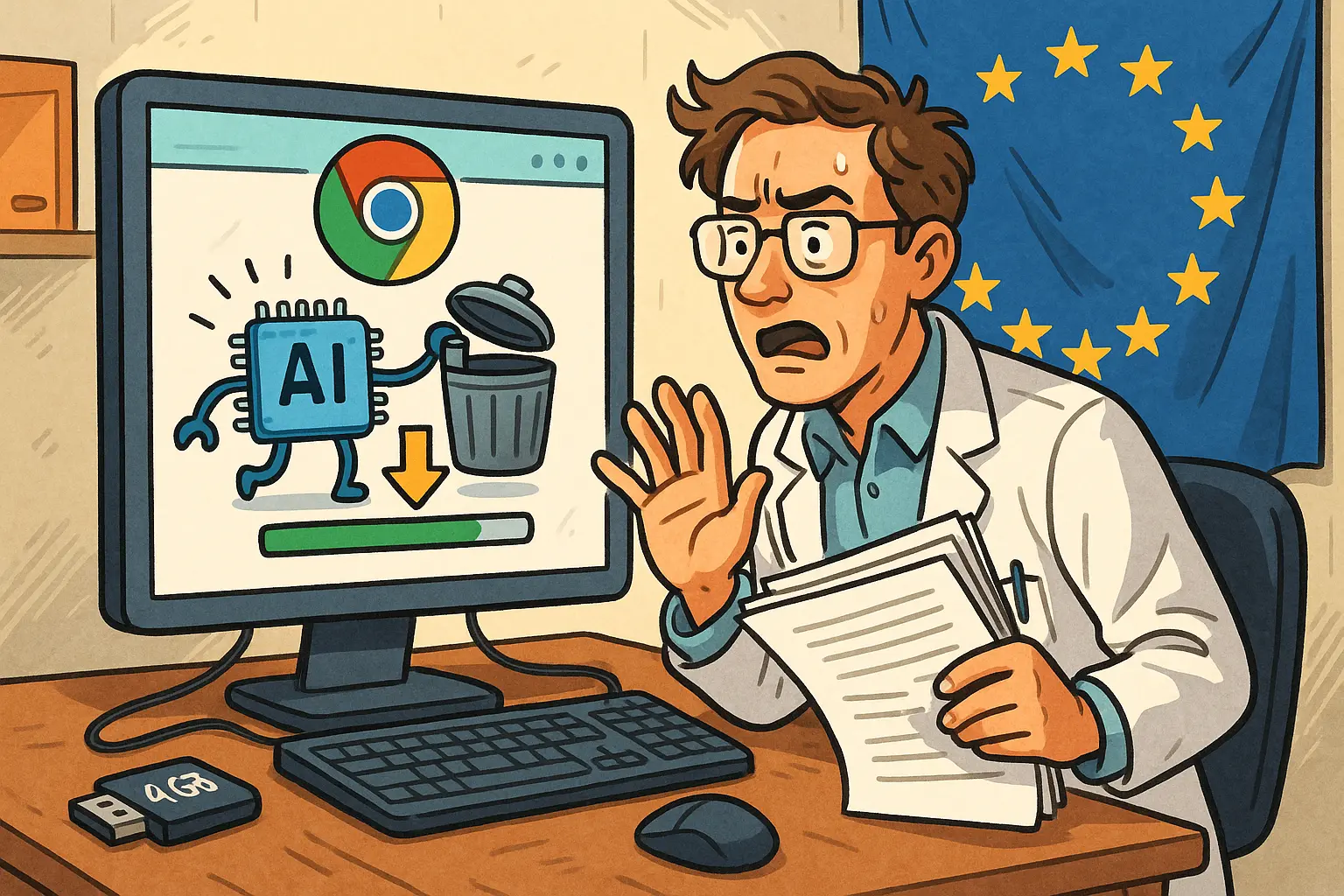 Chrome 暗中偷装 4GB AI 删掉又重装，研究员称违反欧盟隐私法-区块链文库