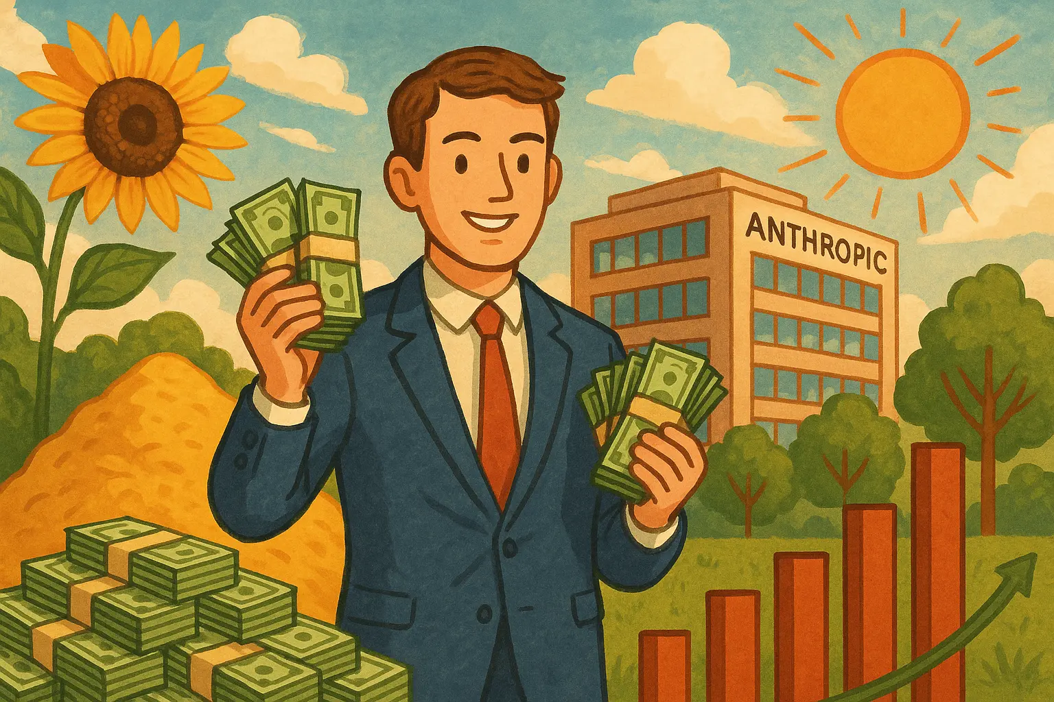 Anthropic 考虑夏季筹资 500 亿美元，投前估值约 9000 亿-区块链文库
