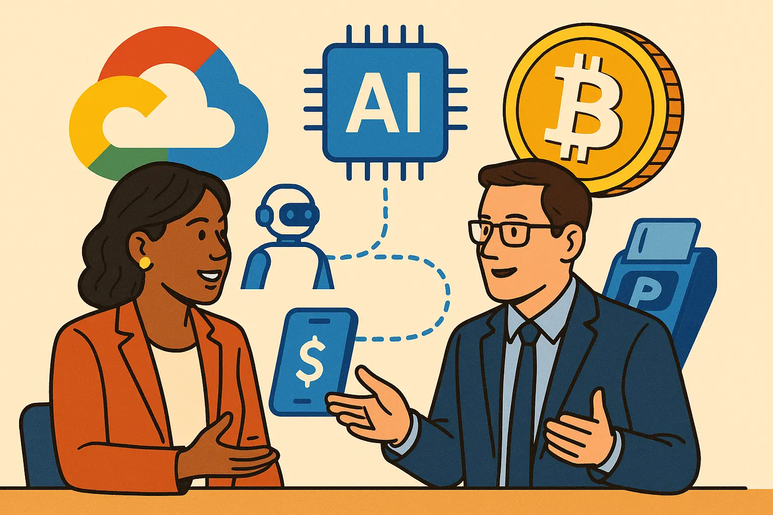 Google Cloud 与 PayPal 高管:AI 代理商務将运行在加密支付轨道上-区块链文库