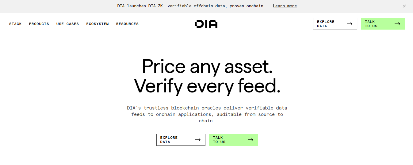 DIA Token (DIA) 是什么？-区块链文库