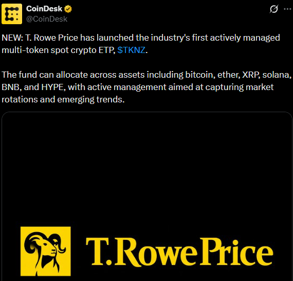 普信加密货币首只主动管理型多代币ETF-区块链文库