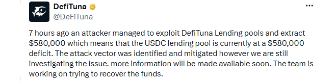 加密黑客新闻:DeFiTuna漏洞利用Solana资金池,窃取58万美元-区块链文库