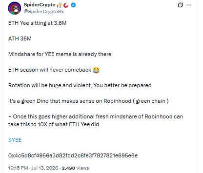 YEE代币价格预测:$YEE能否打破下跌趋势?-区块链文库