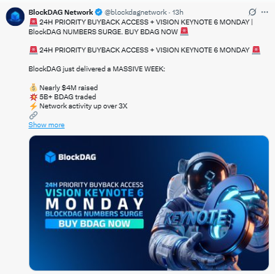 BDAG准备更大反弹但暗藏陷阱？BlockDAG全球发布！-区块链文库