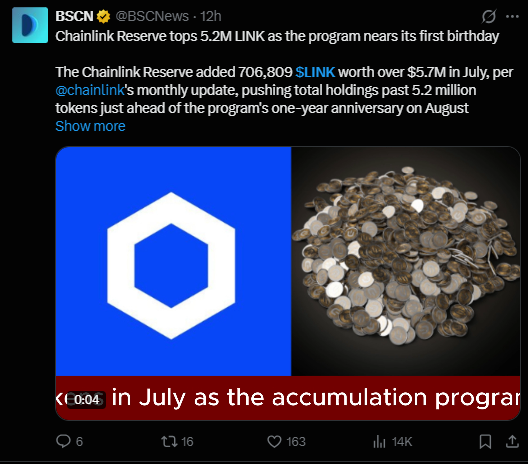 Chainlink价格预测：LINK瞄准9.32美元突破-区块链文库