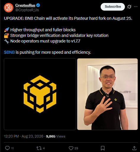 BNB价格预测:该消息后,BNB能否在7天内触及823美元?-区块链文库