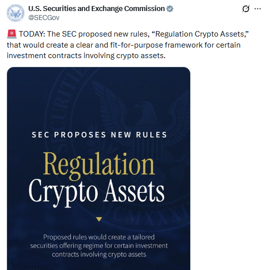 SEC加密货币资产监管提案:加密货币将迎来哪些变化-区块链文库