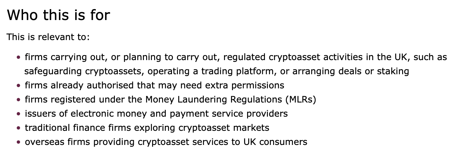 英国FCA发布加密资产授权指南,9月申请窗口即将开启-区块链文库