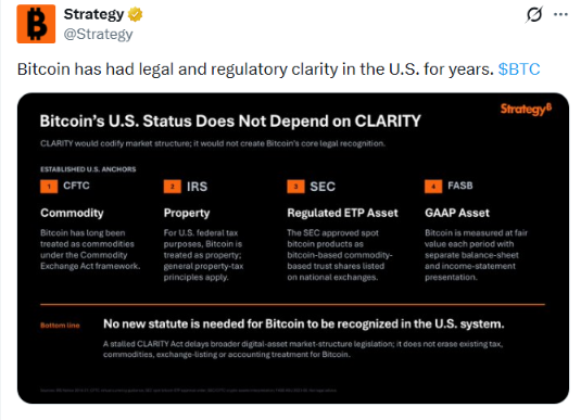 《CLARITY法案失败引发加密行业审慎反应》-区块链文库