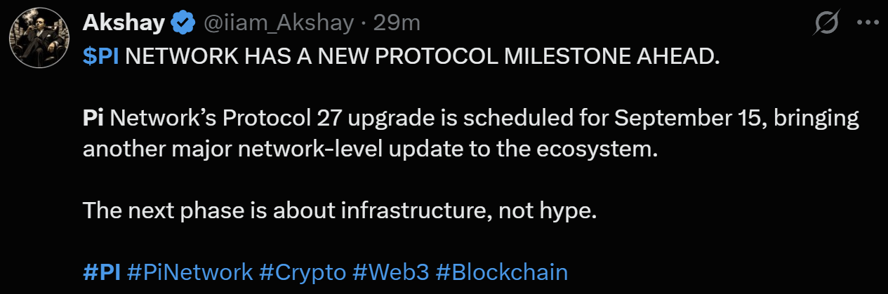 Pi网络价格预测:协议27能否引发$PI的上涨?-区块链文库