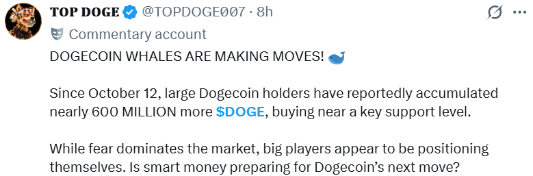 狗狗币价格预测:巨鲸扫货6亿枚DOGE!下一个目标10美元?-区块链文库