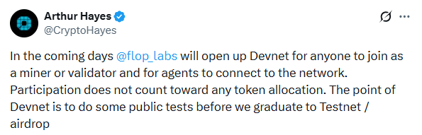 Flop Labs Devnet即将开放：诚邀验证节点与AI智能体参与-区块链文库